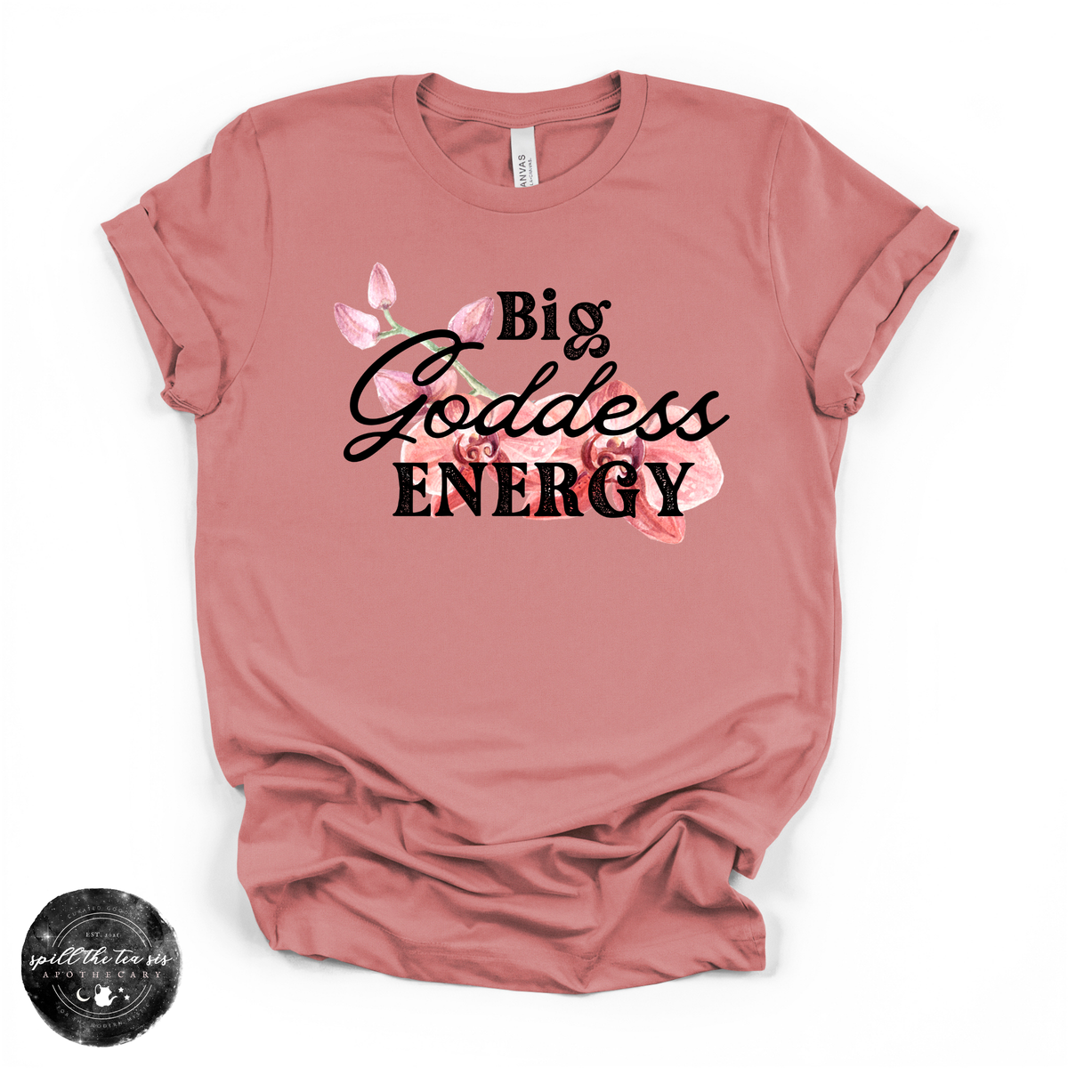 Goddess Energy Tee | Empowering Graphic T-Shirt