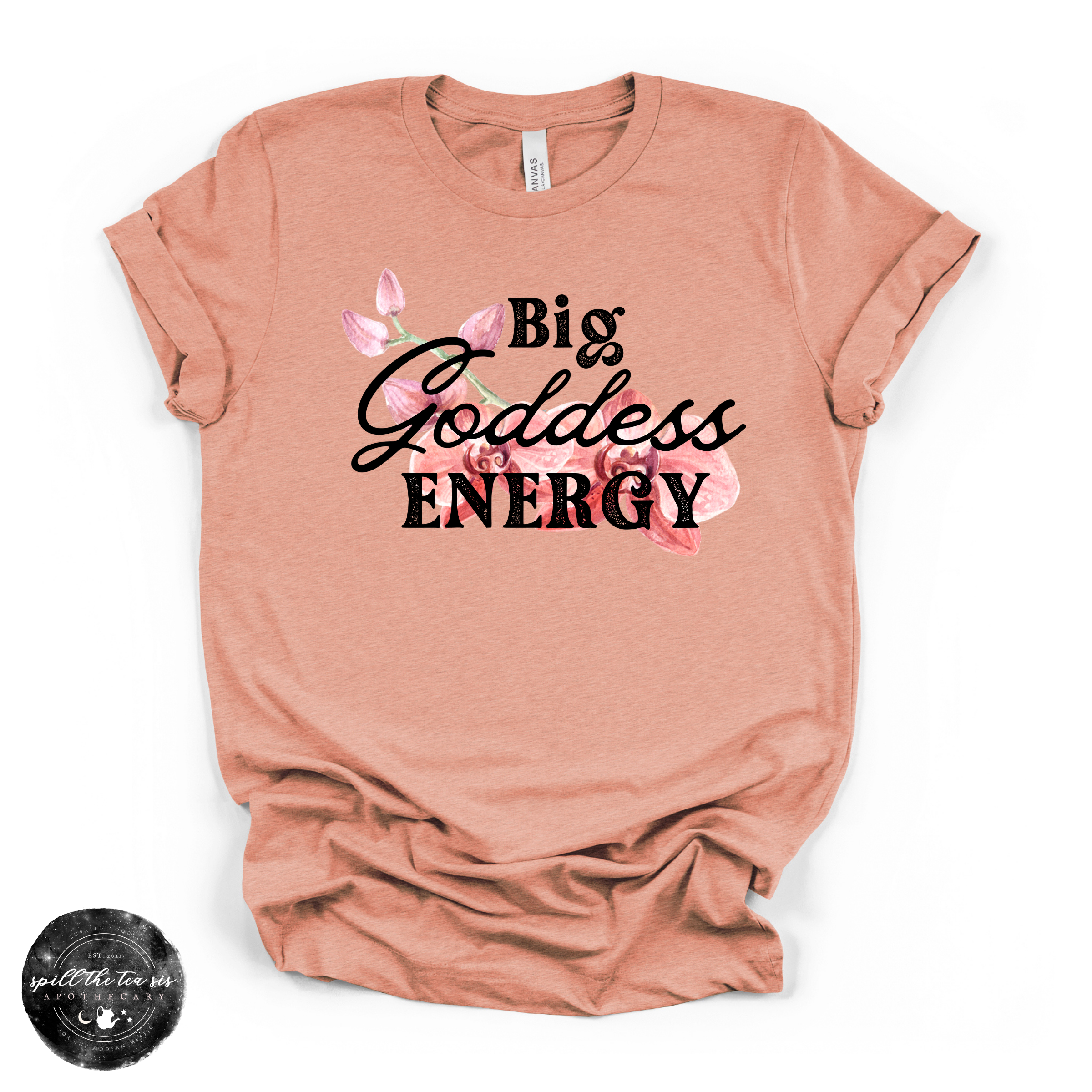 Goddess Energy Tee | Empowering Graphic T-Shirt