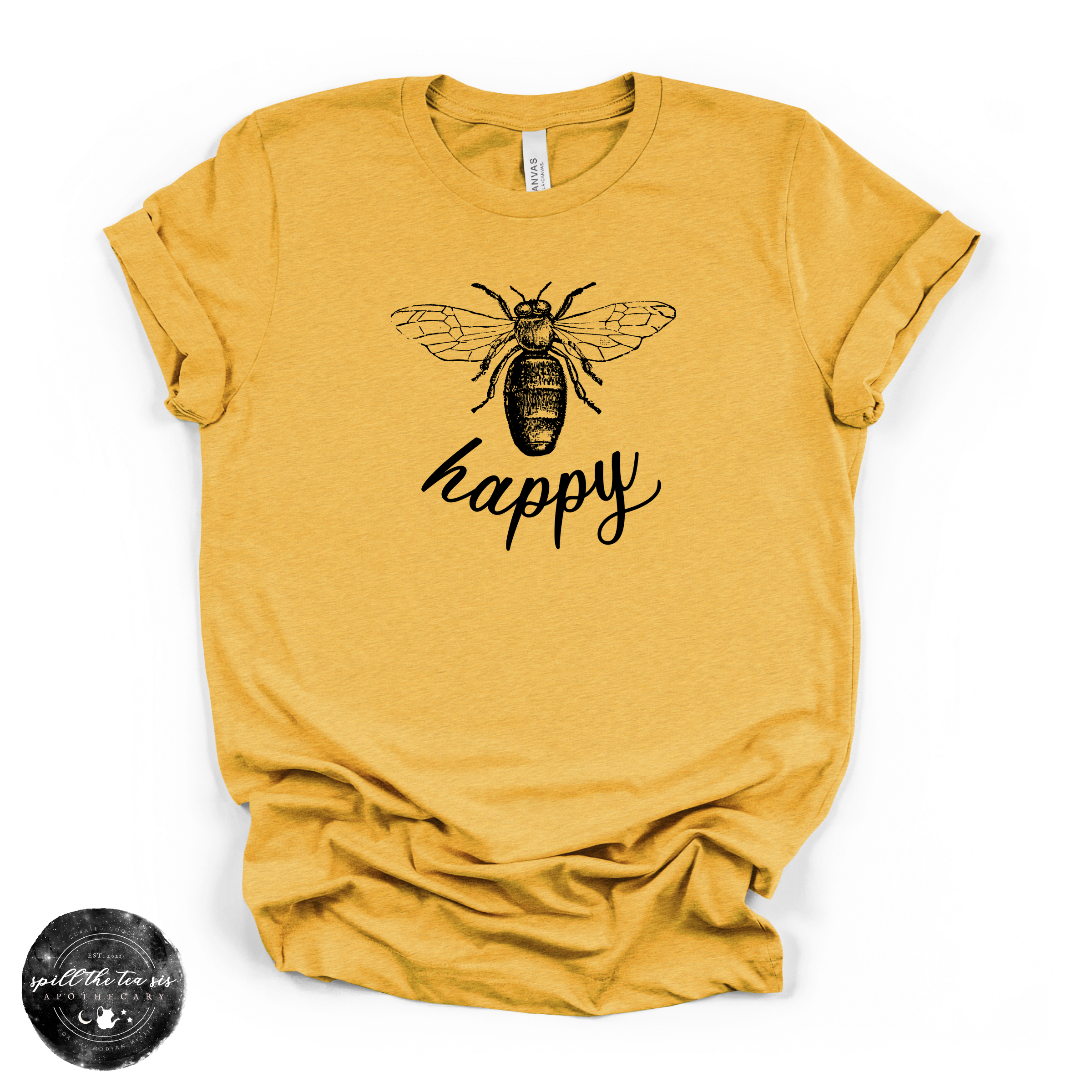 Bee Happy Tee | Bee Graphic T-Shirt