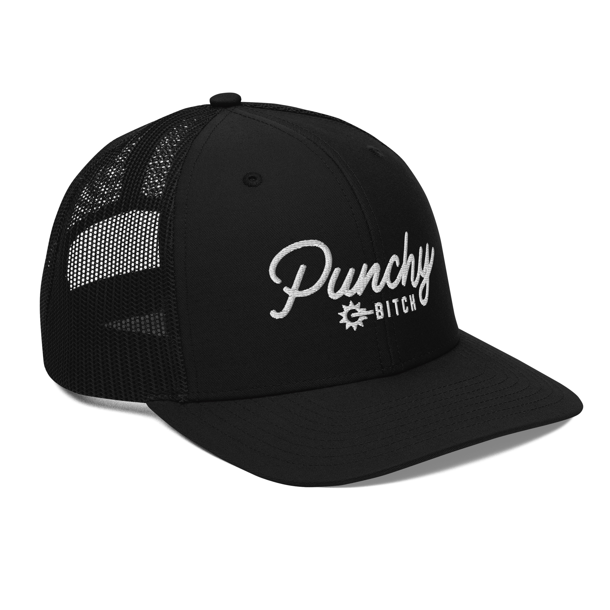 Punchy Bitch Hat - White Logo