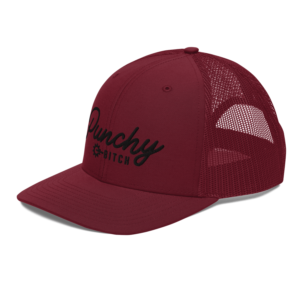 Punchy Bitch Hat - Black Logo