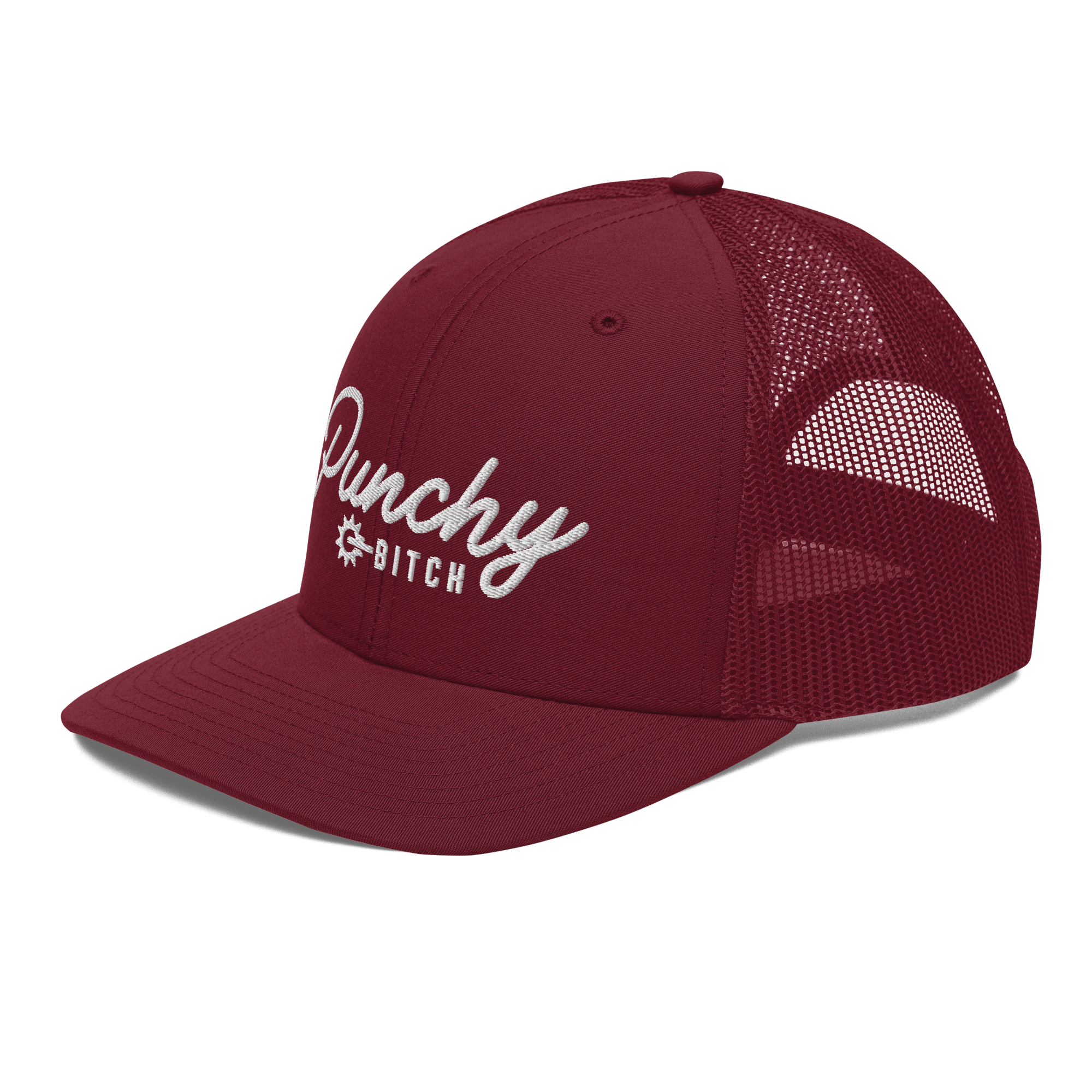 Punchy Bitch Hat - White Logo